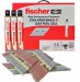 Fischer Galv Ring Nail 2.8 x 50mm & 3 Fuel Cells
